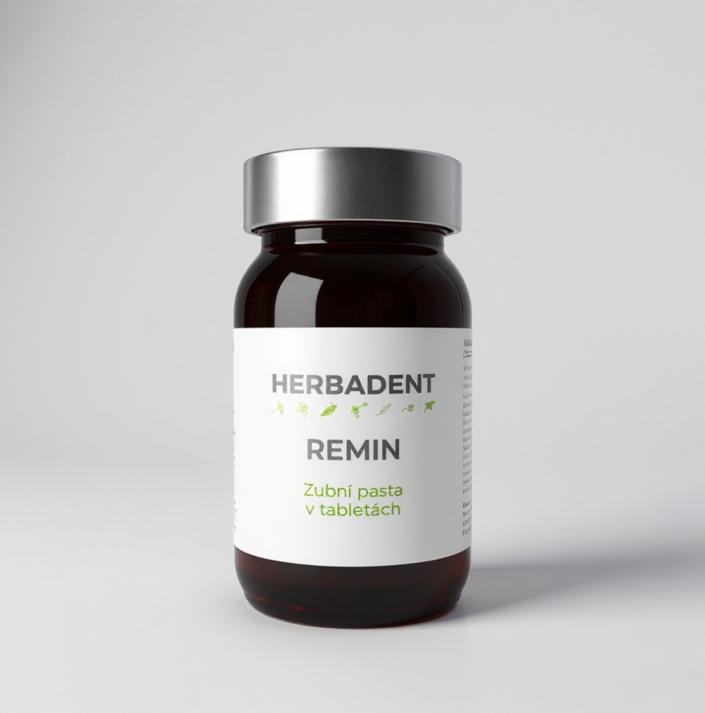 Herbadent Remin Pasta Dentífrica em Comprimidos 90 unid